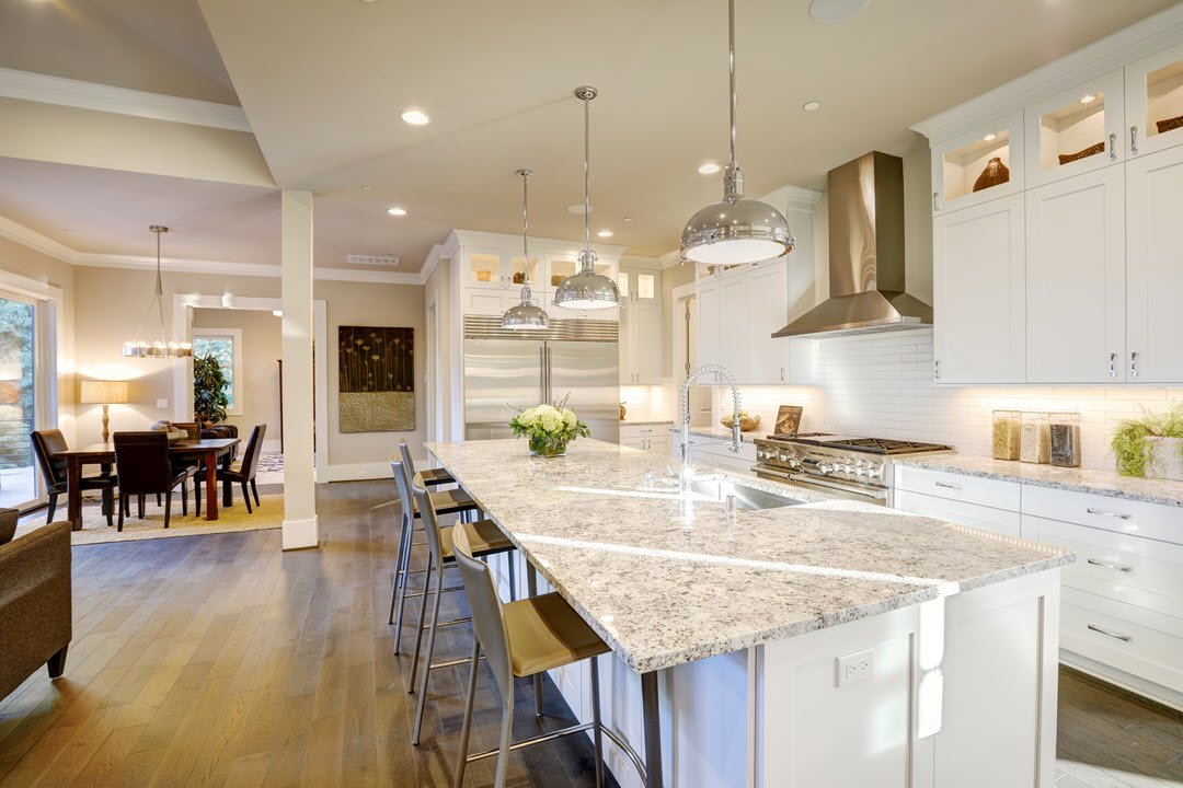 Open Floor Plan Kitchen Design Concept